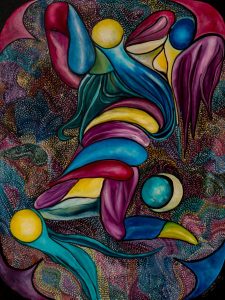 opera di Mario Angelo Vacca Olio su tela, 80×100 cm