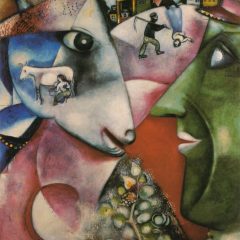Io e il villaggio di Marc Chagall