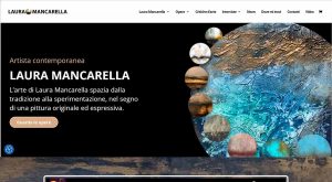 Sito web dell'artista contemporanea Laura Mancarella
