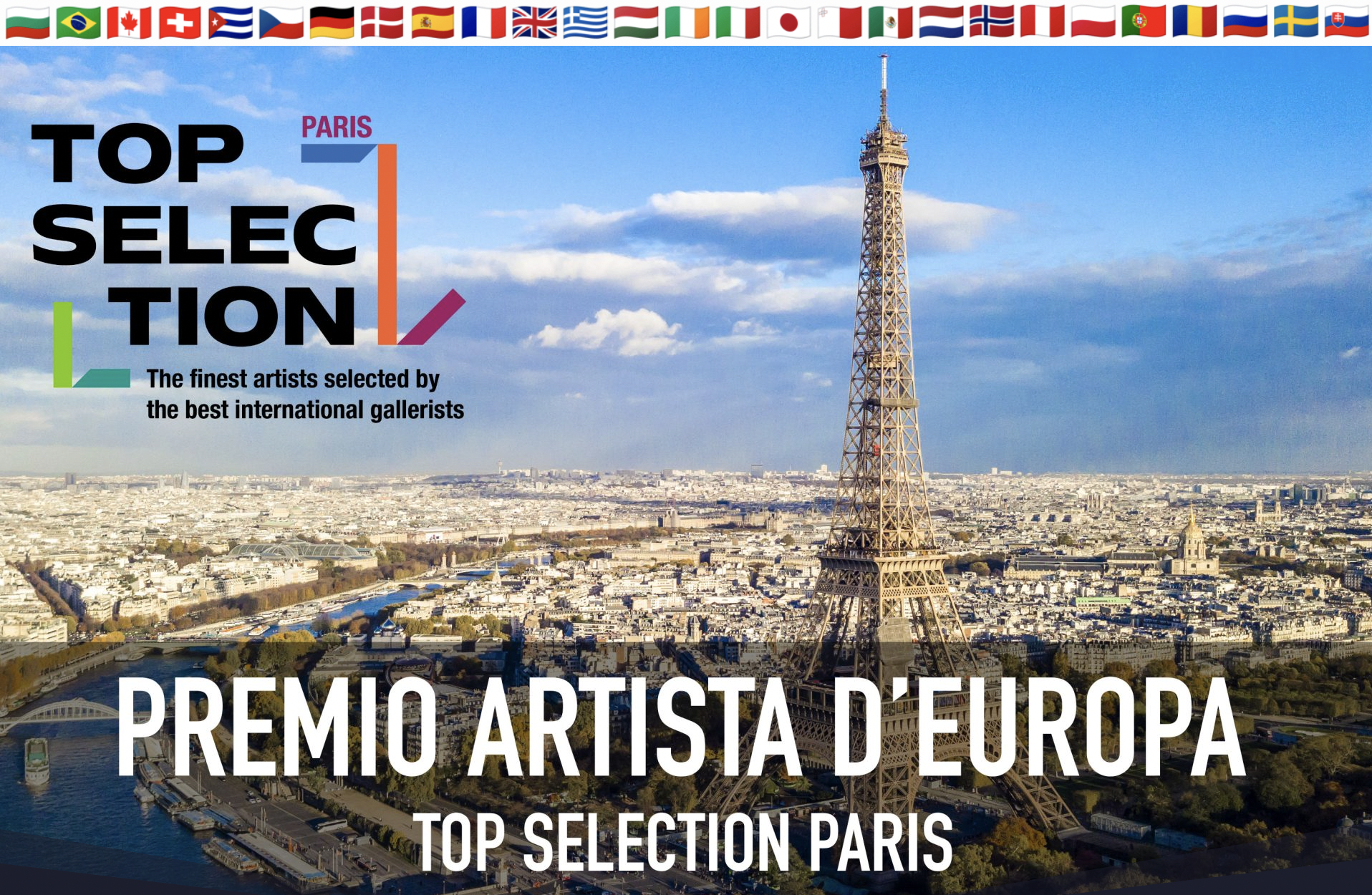 Premio Artista d'Europa - Top Selection Parigi