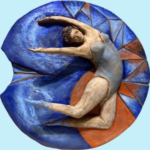 Gli artisti si raccontano: Sandro Floreani - Ballerina - Scultura in terracotta - diam. 40cm