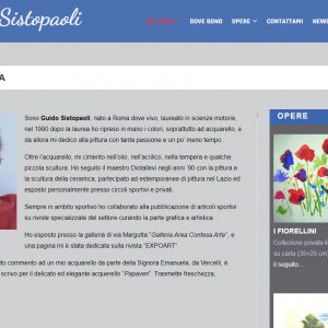 Il sito d'arte del pittore Guido Sistopaoli - Biografia