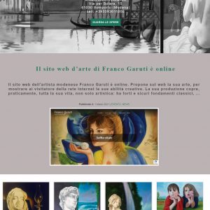 Il sito d'arte personale di Franco Garuti - Homepage