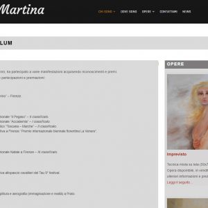 Il sito dell'artista Luigi Martina - Curriculum