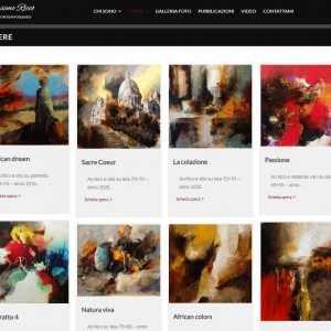 Il sito personale del pittore Massimo Riccò - Opere
