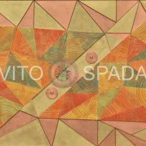 Sito d'arte del pittore Vito Spada "Triangoli" 88x68cm