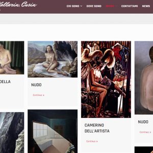 Il sito personale del pittore Vittorio Vallarin, in arte Cusin - Opere