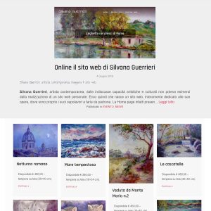 Il sito d’artista di Silvana Guerrieri - Homepage