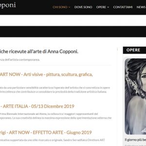 Il sito d'artista di Anna Copponi, in arte Annella - Critiche