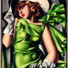 Ragazza in verde di Tamara de Lempicka