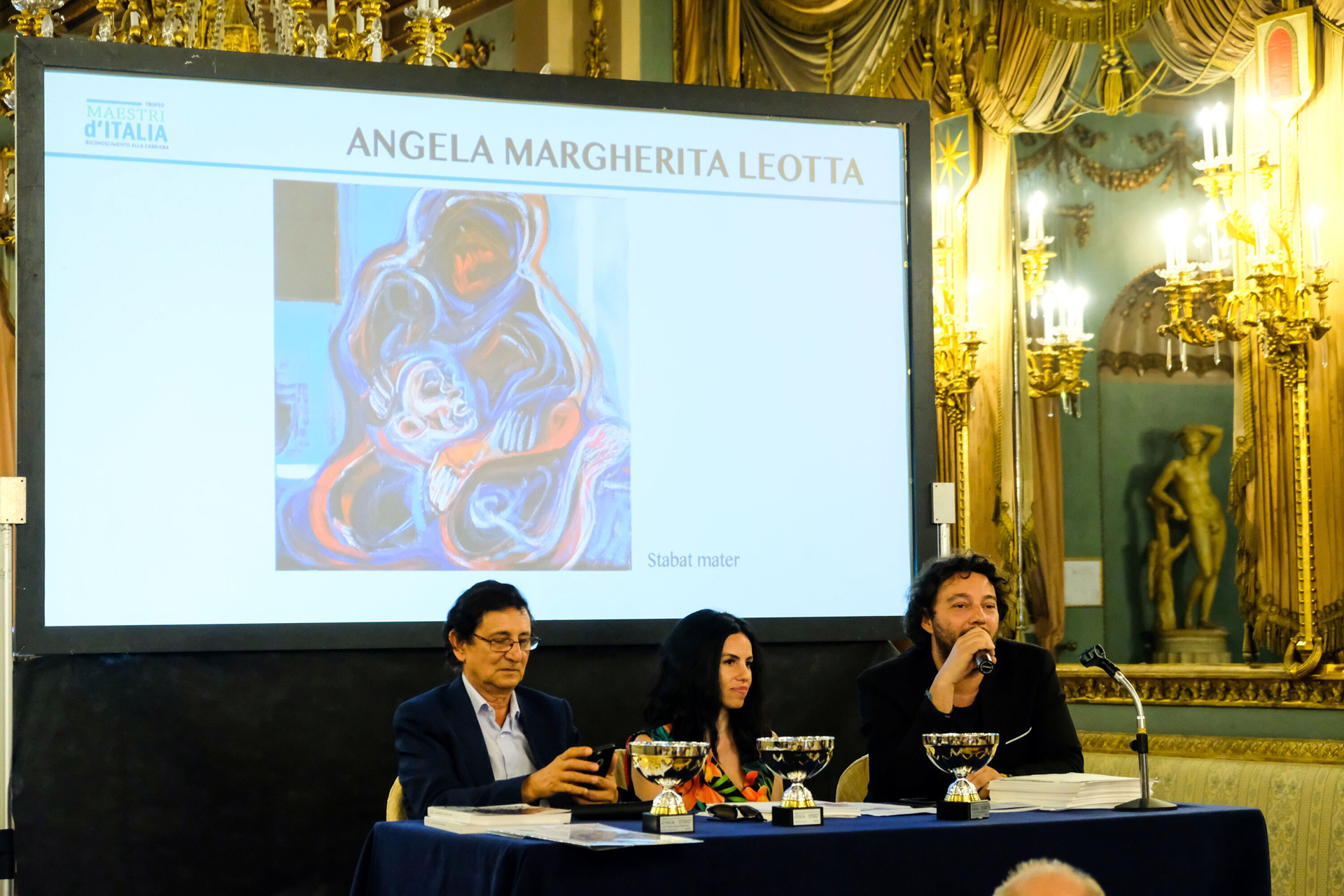 Trofeo Maestri D'Italia - I relatori argomentano sull'attribuzione del premio alla carriera artistica
